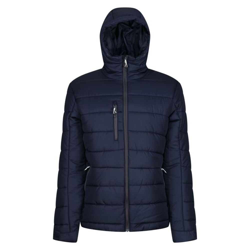 Regatta Professional Mens Thermal Padded Jacket / Navy/Seal Grey